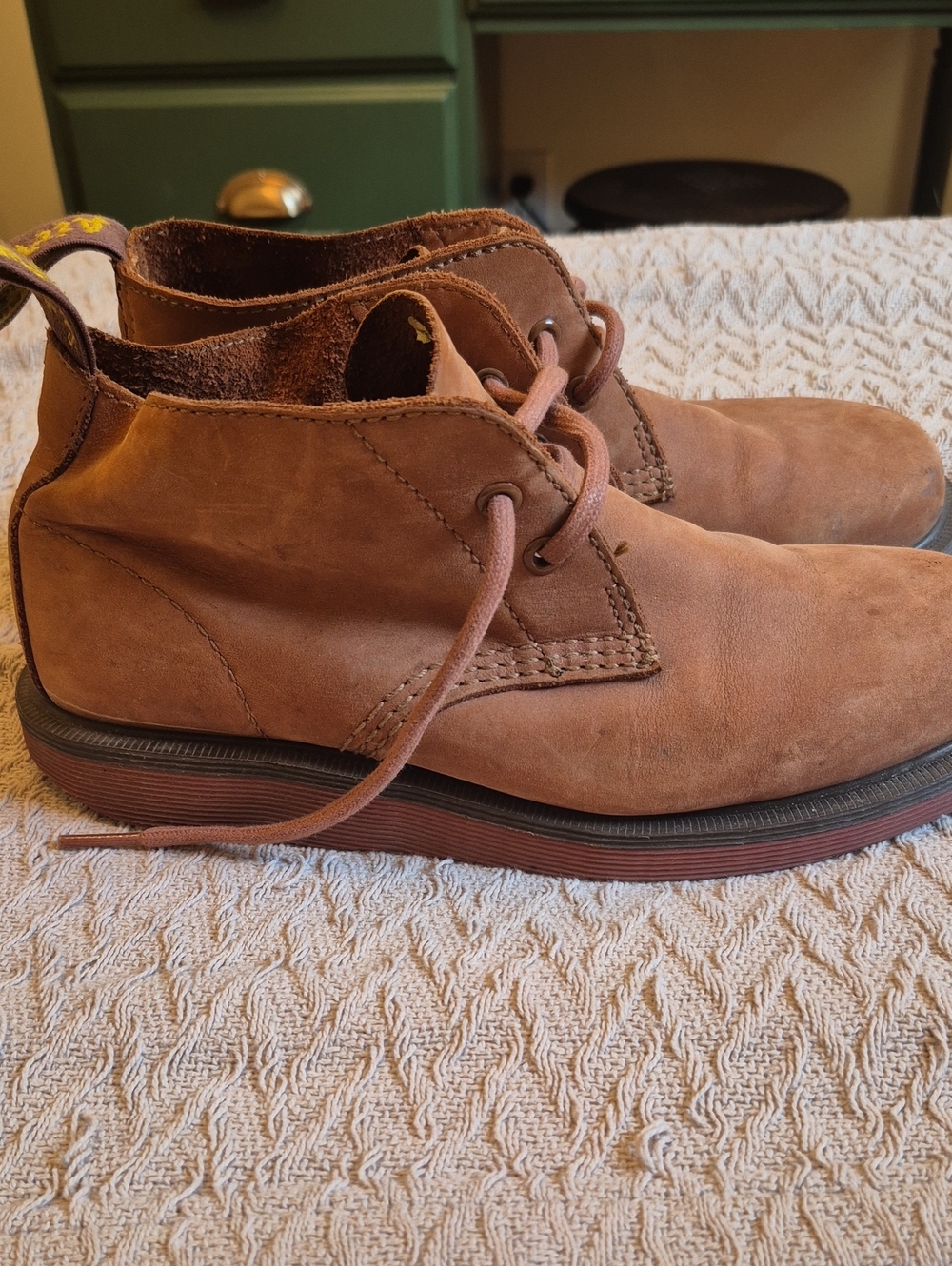 Dr. Martens Tan Suede Chukka Boots